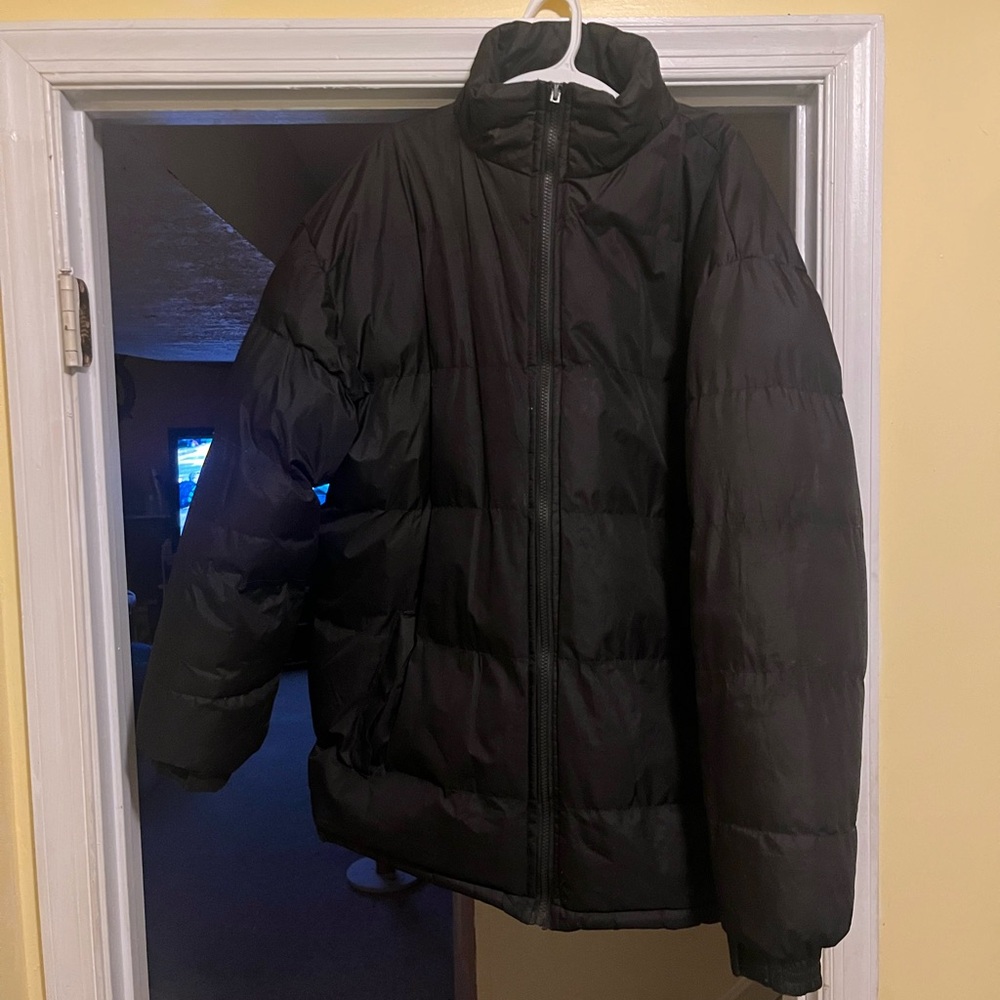 Men’s Black Bomber Jacket 2XL
